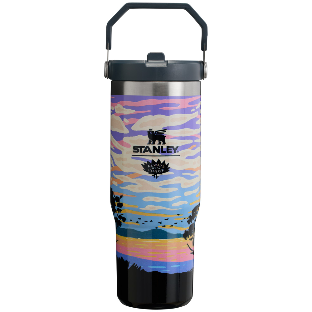 Stanley THE ALWAYS WITH HONOR ICEFLOW™ FLIP STRAW TUMBLER | 30 OZ Hazy Horizon | 19364-TISQ