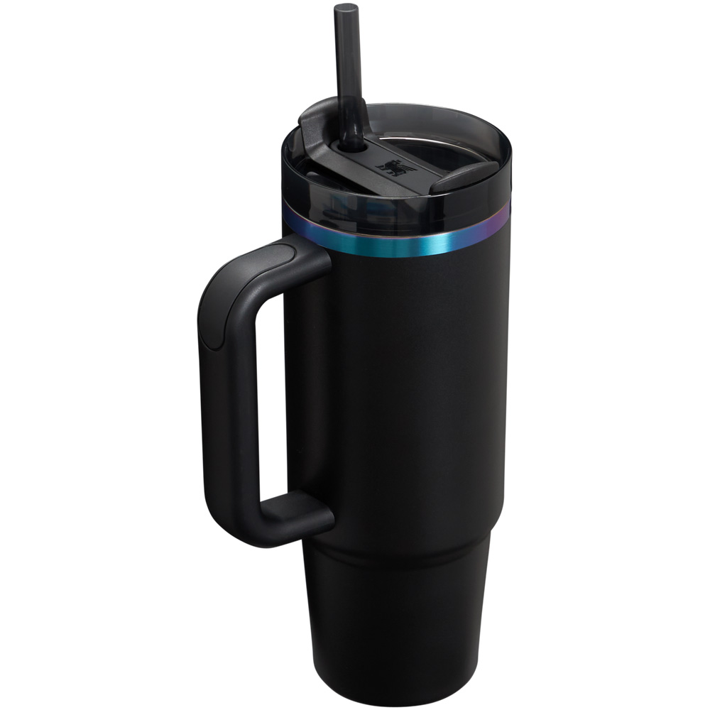 Stanley THE BLACK CHROMA QUENCHER H2.0 FLOWSTATE™ TUMBLER | 30 OZ Black Chroma | 93054-NBGM