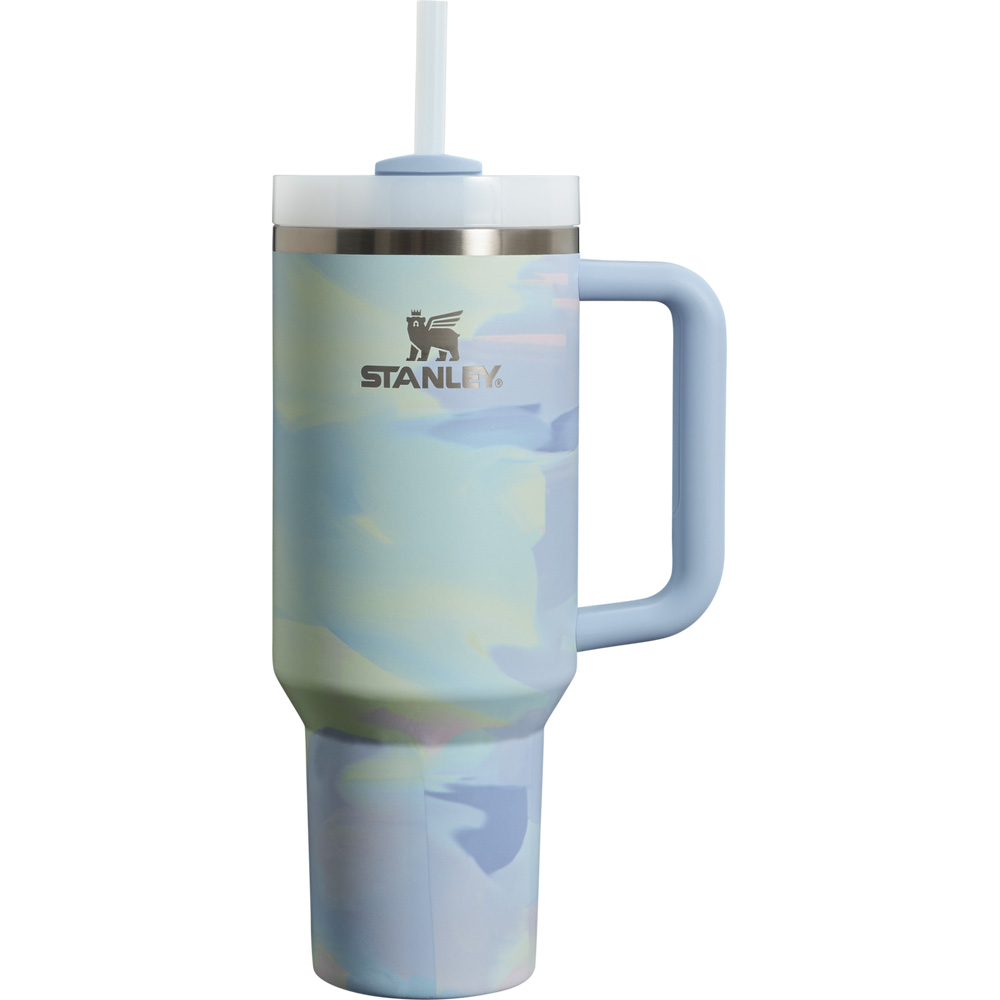 Stanley THE CLEAN SLATE QUENCHER H2.0 FLOWSTATE™ TUMBLER | 40 OZ Cool Serene Brushstroke | 42397-RJUY