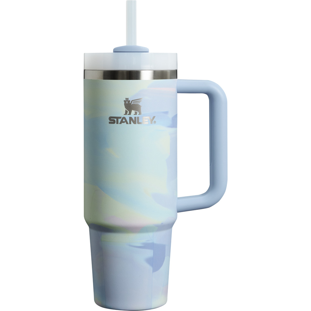 Stanley THE CLEAN SLATE QUENCHER H2.0 FLOWSTATE™ TUMBLER | 30 OZ Cool Serene Brushstroke | 50326-VECP