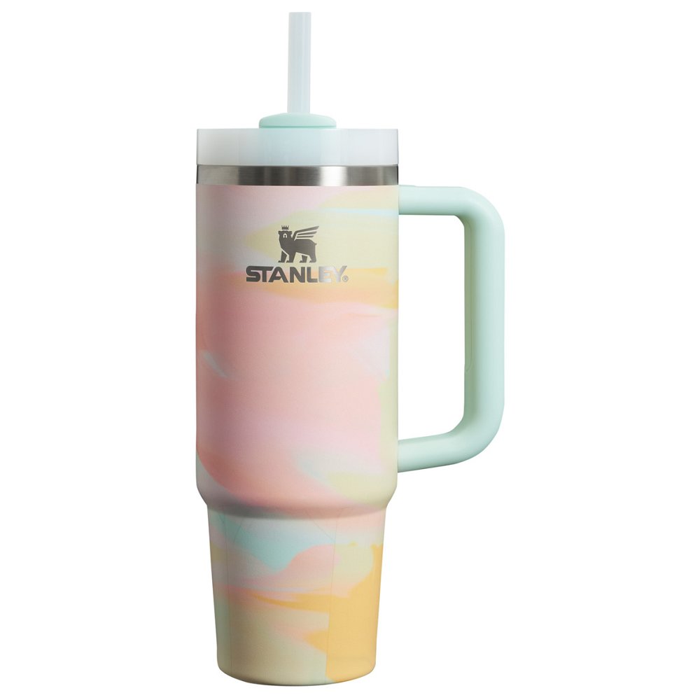 Stanley THE CLEAN SLATE QUENCHER H2.0 FLOWSTATE™ TUMBLER | 30 OZ Warm Serene Brushstroke | 53607-UWDN