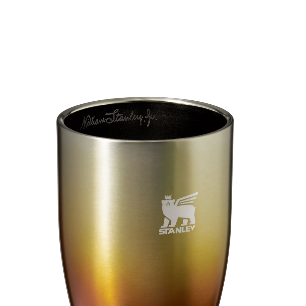 Stanley THE GOLDEN HOUR PRISMATIC™ PILSNER GLASS | 15 OZ Amber Haze | 70569-WFDN