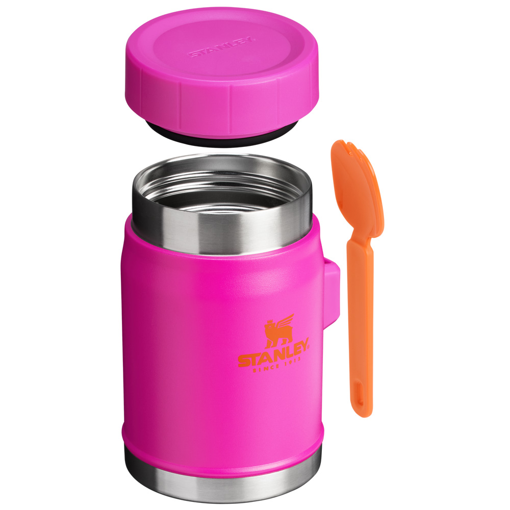 Stanley THE HEAT WAVE CLASSIC LEGENDARY FOOD JAR + SPORK | 14 OZ Vivid Violet | 92453-GWEY