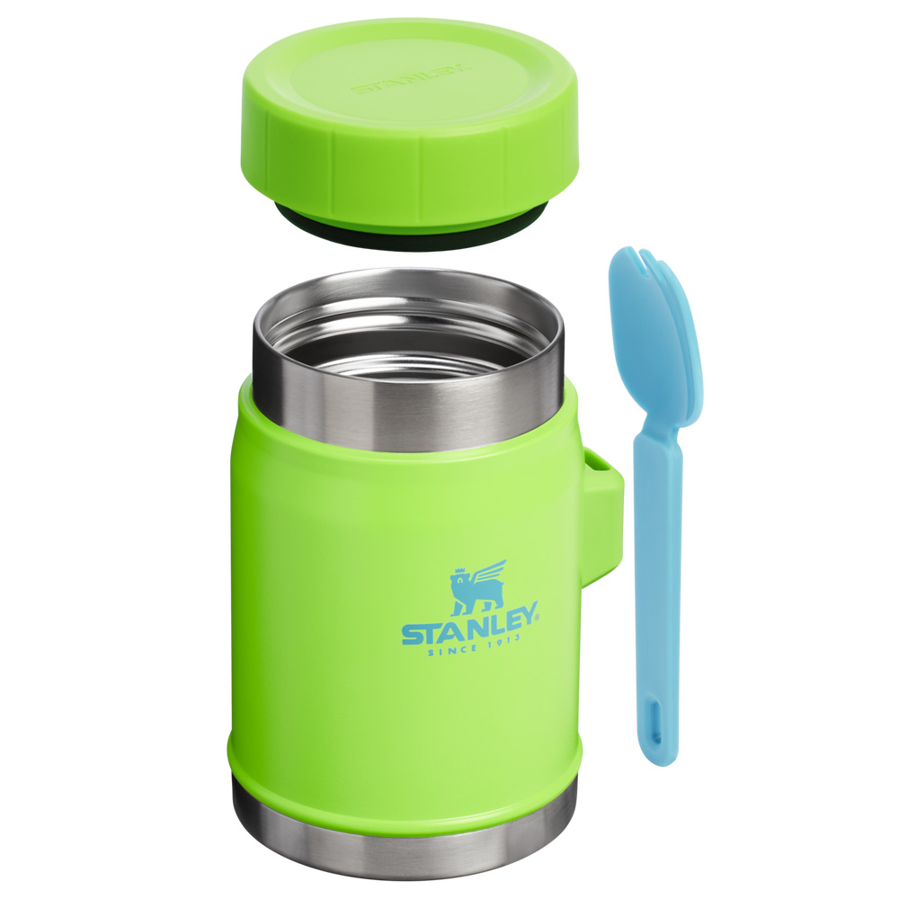 Stanley THE HEAT WAVE CLASSIC LEGENDARY FOOD JAR + SPORK | 14 OZ Bright Lime | 21594-MOQS