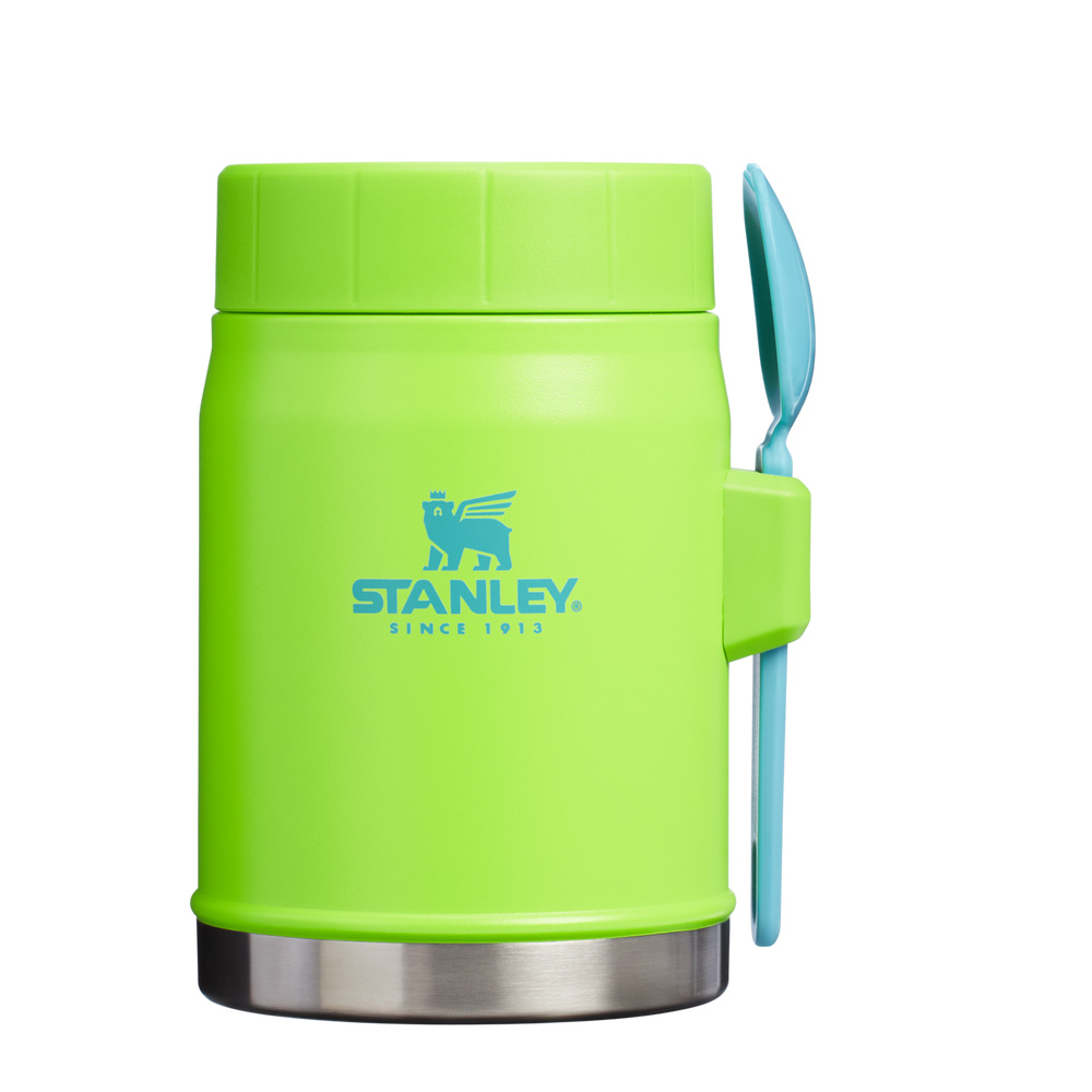 Stanley THE HEAT WAVE CLASSIC LEGENDARY FOOD JAR + SPORK | 14 OZ Bright Lime | 21594-MOQS