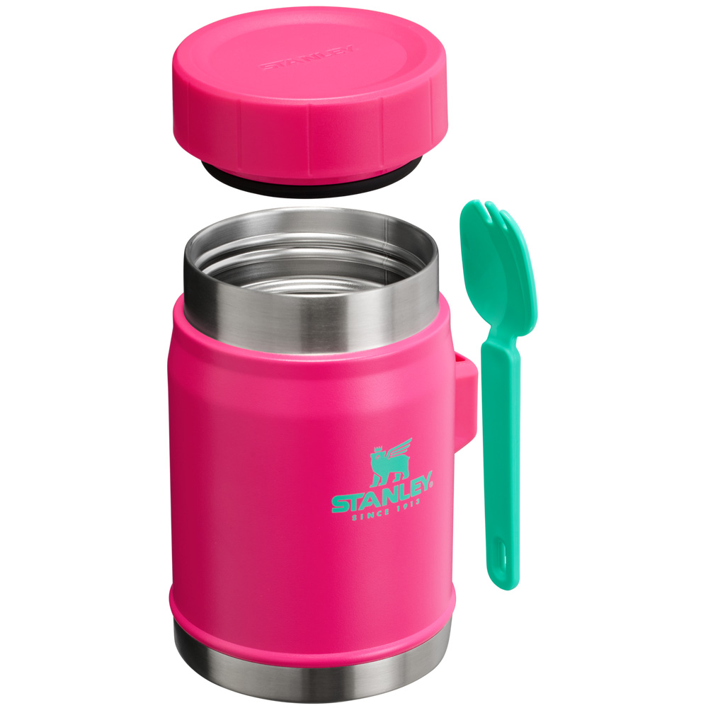 Stanley THE HEAT WAVE CLASSIC LEGENDARY FOOD JAR + SPORK | 14 OZ Passion Pink | 65032-WJRQ