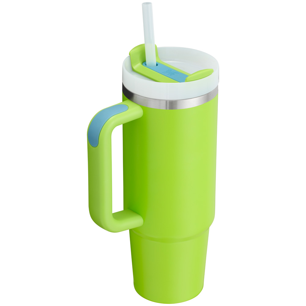 Stanley THE HEAT WAVE QUENCHER H2.O FLOWSTATE™ TUMBLER | 30 OZ Bright Lime | 05681-QCUD