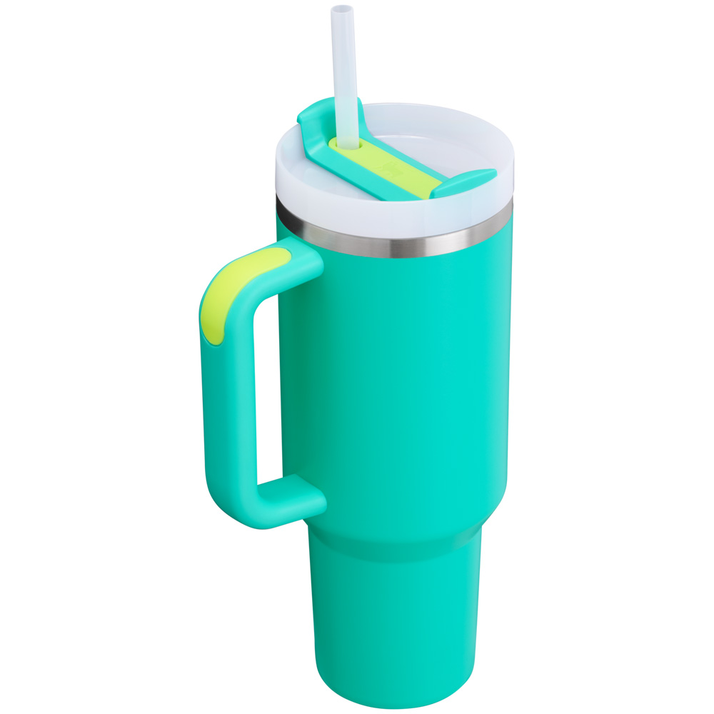 Stanley THE HEAT WAVE QUENCHER H2.O FLOWSTATE™ TUMBLER | 40 OZ Tropical Teal | 31420-KLGY