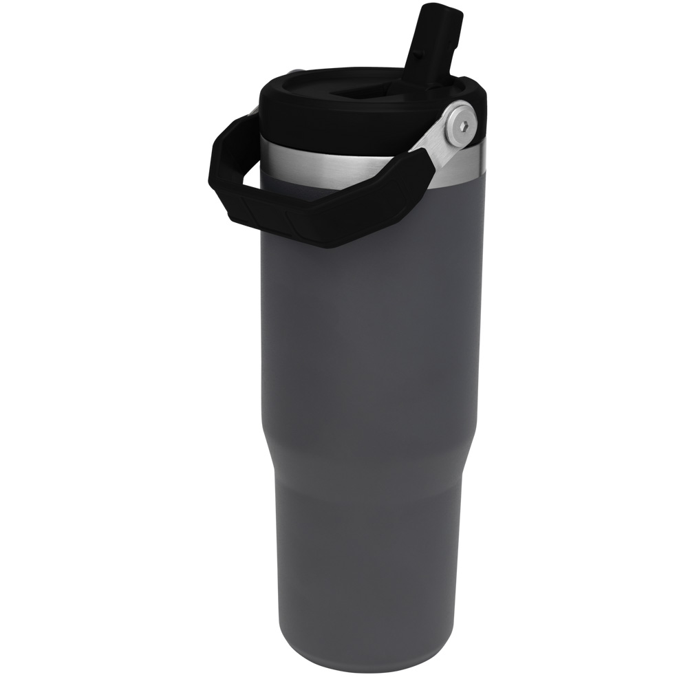 Stanley THE ICEFLOW™ FLIP STRAW TUMBLER | 30 OZ Charcoal | 92563-KYWE