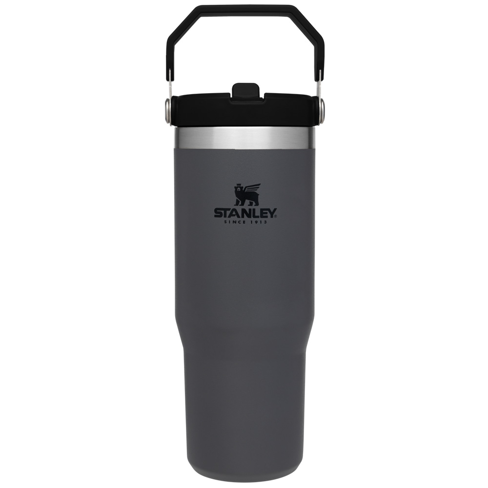 Stanley THE ICEFLOW™ FLIP STRAW TUMBLER | 30 OZ Charcoal | 92563-KYWE