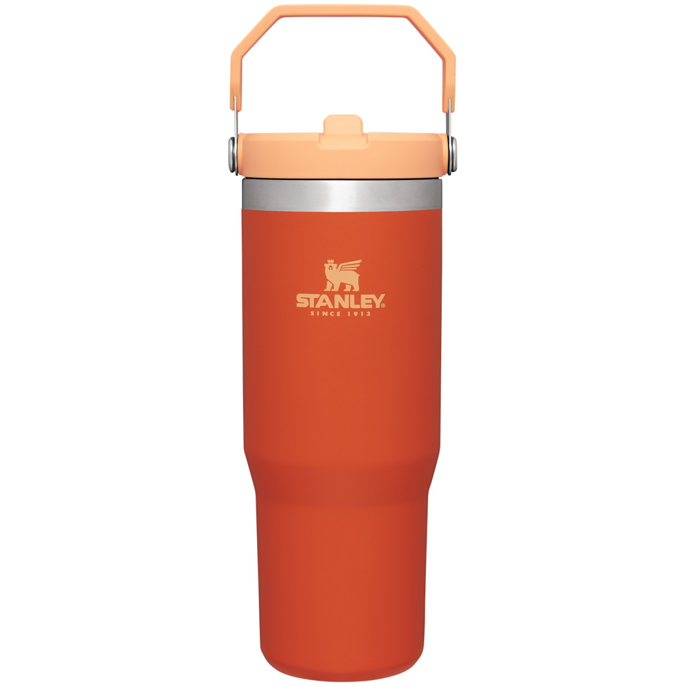 Stanley THE ICEFLOW™ FLIP STRAW TUMBLER | 30 OZ Tigerlily | 87603-ZQDM