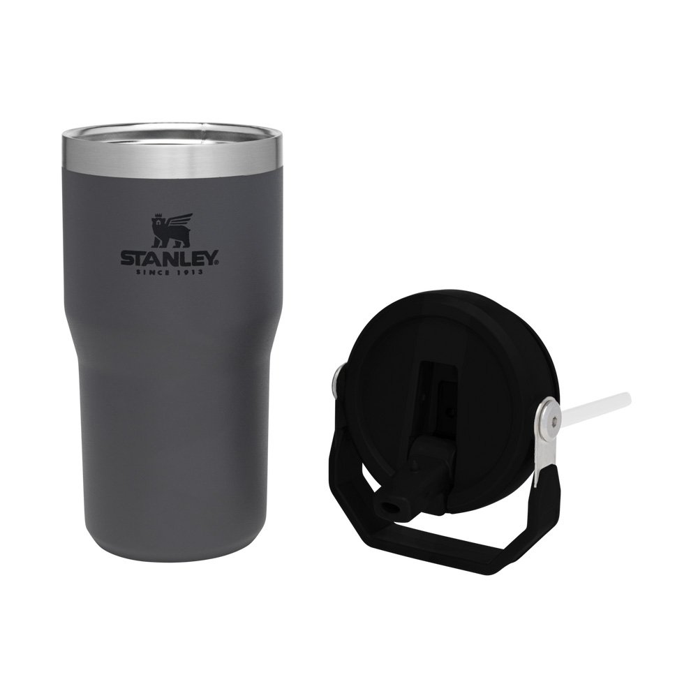 Stanley THE ICEFLOW™ FLIP STRAW TUMBLER | 20 OZ Charcoal | 63025-RPWO