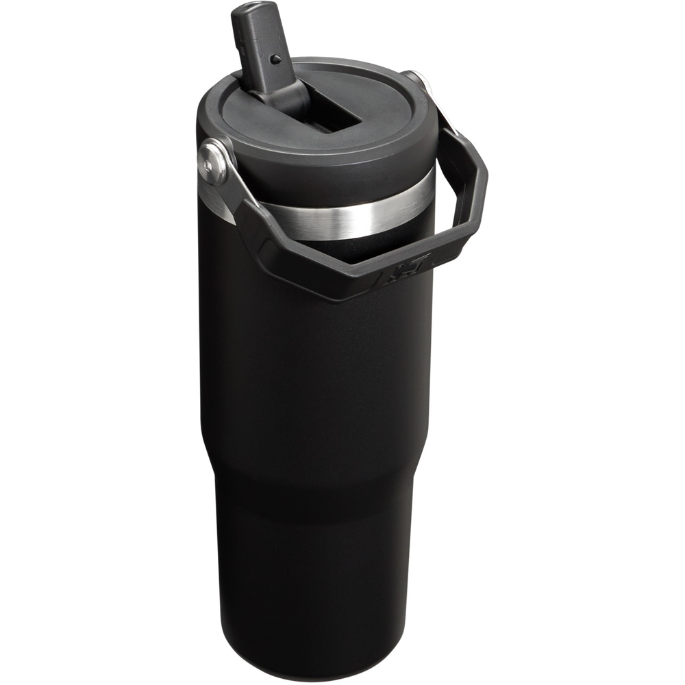 Stanley THE ICEFLOW™ FLIP STRAW TUMBLER | 30 OZ Black 2.0 | 02167-ZAOL