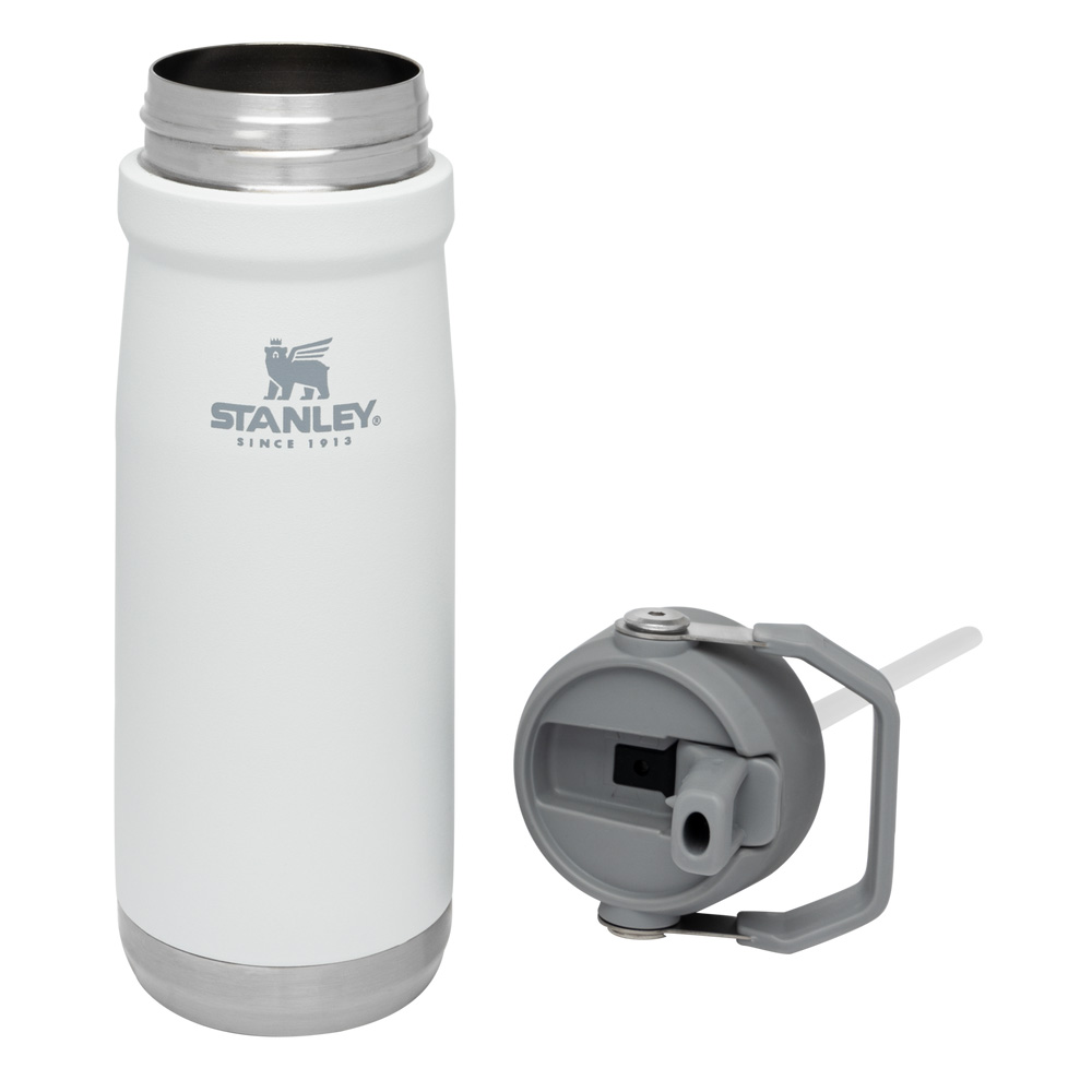 Stanley THE ICEFLOW™ FLIP STRAW WATER BOTTLE | 22 OZ Polar | 87350-BSQN