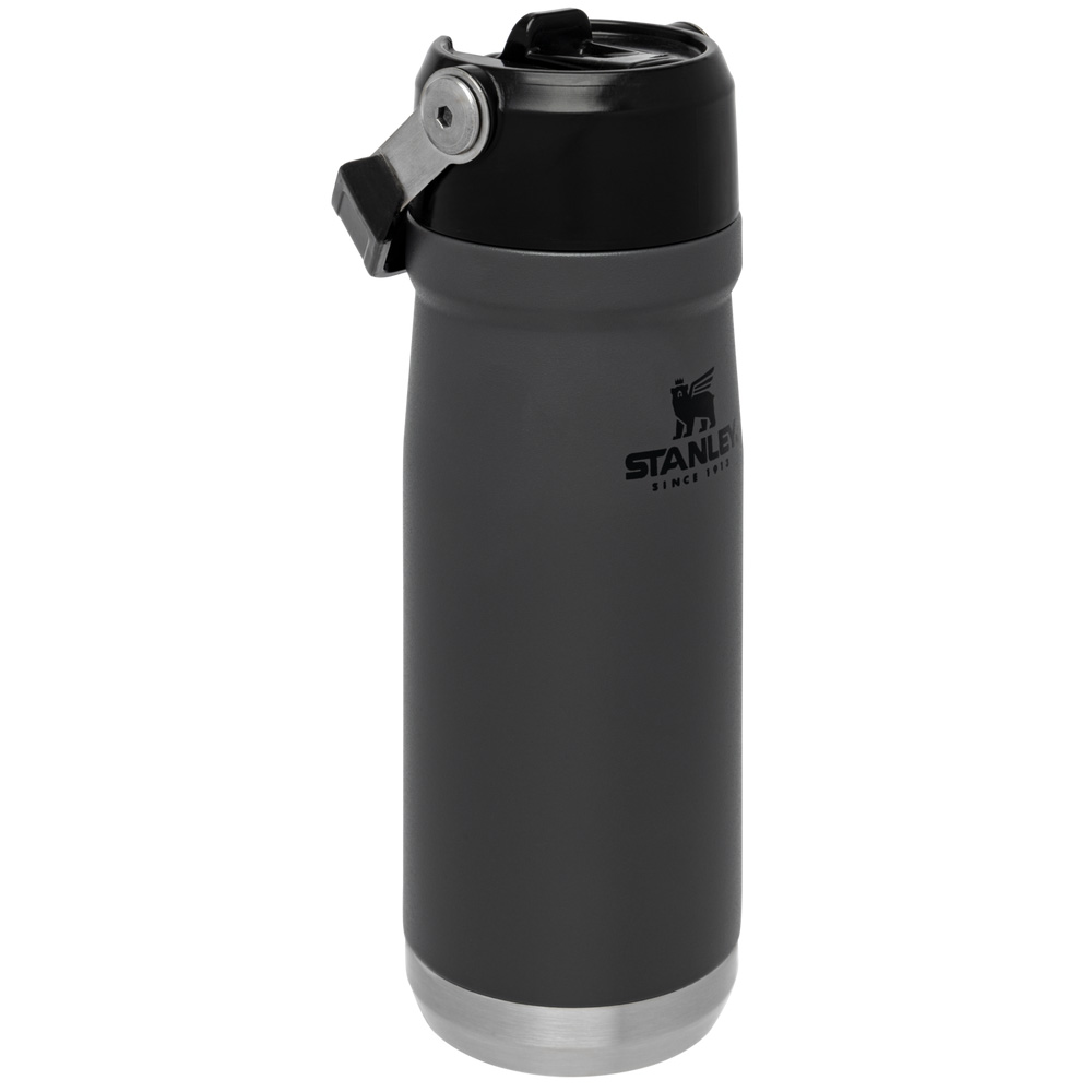 Stanley THE ICEFLOW™ FLIP STRAW WATER BOTTLE | 22 OZ Charcoal | 09573-GDJC