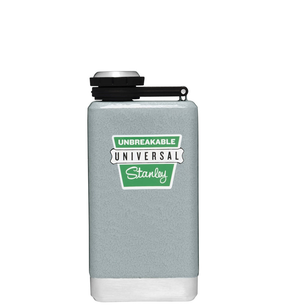 Stanley THE MILESTONES PARTY FLASK | 5 OZ 1960 Hammertone Silver | 93817-BXJO