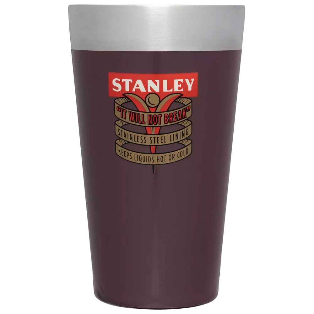 Stanley THE MILESTONES STACKING BEER PINT | 16 OZ 1940 Garnet Gloss | 94738-NZWD