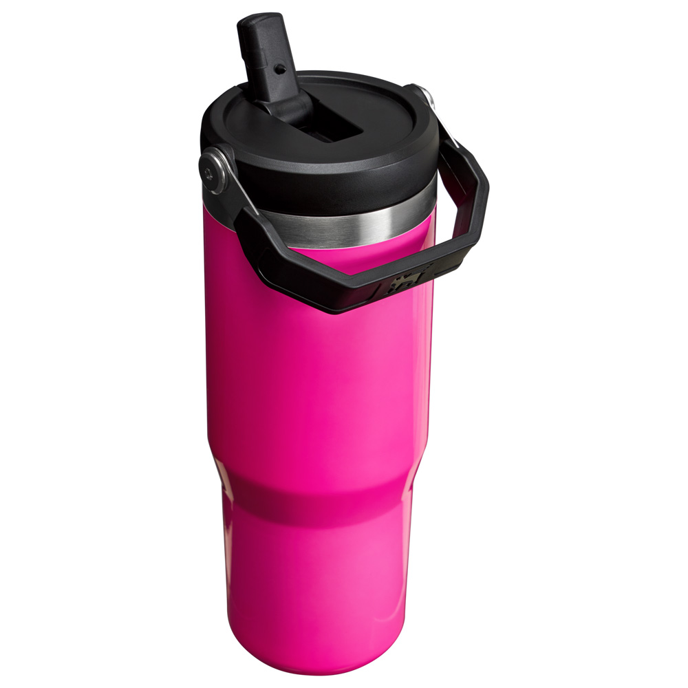 Stanley THE NEON ICEFLOW™ FLIP STRAW TUMBLER | 30 OZ Electric Pink | 81349-FZWC