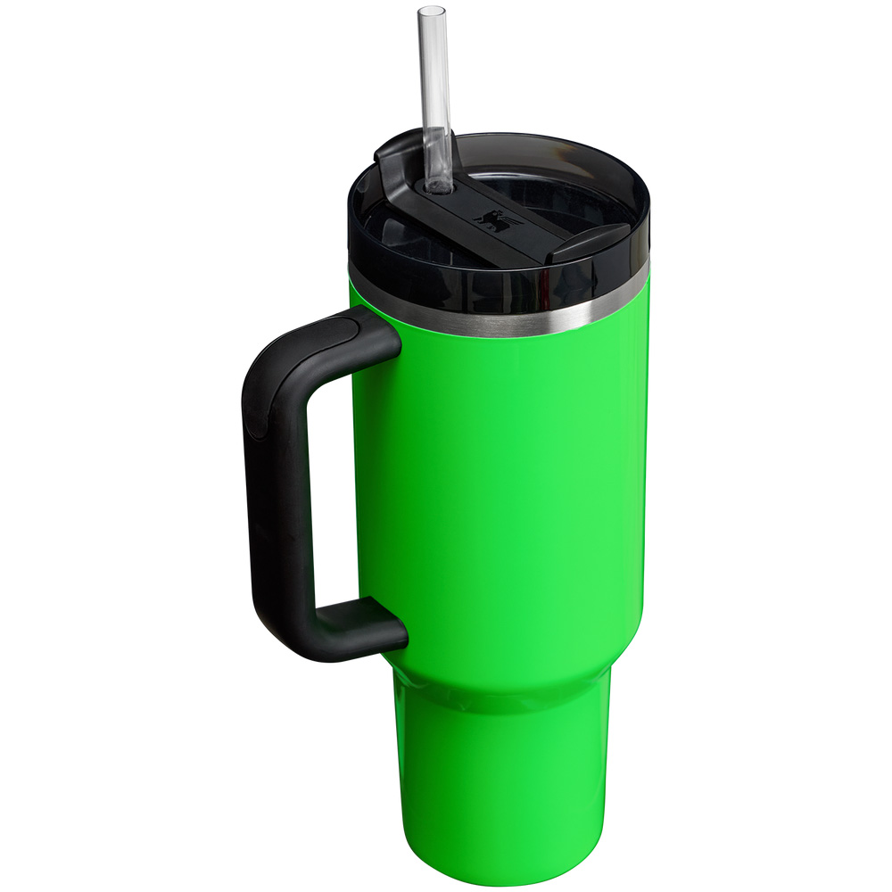 Stanley THE NEON QUENCHER H2.0 FLOWSTATE™ TUMBLER | 40 OZ Neon Green | 08539-DHMF