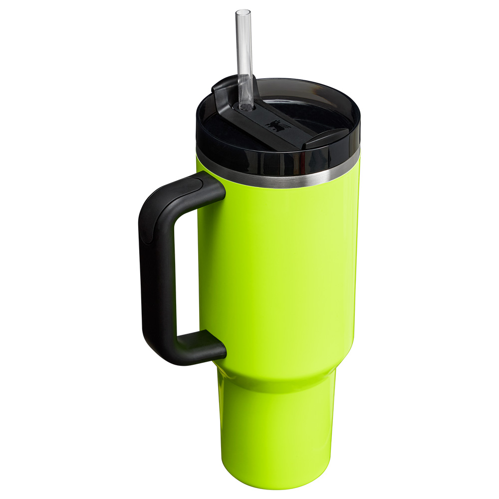 Stanley THE NEON QUENCHER H2.0 FLOWSTATE™ TUMBLER | 40 OZ Neon Yellow | 18207-CRQG