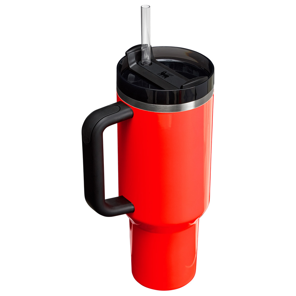 Stanley THE NEON QUENCHER H2.0 FLOWSTATE™ TUMBLER | 40 OZ Neon Orange | 31597-TVUH