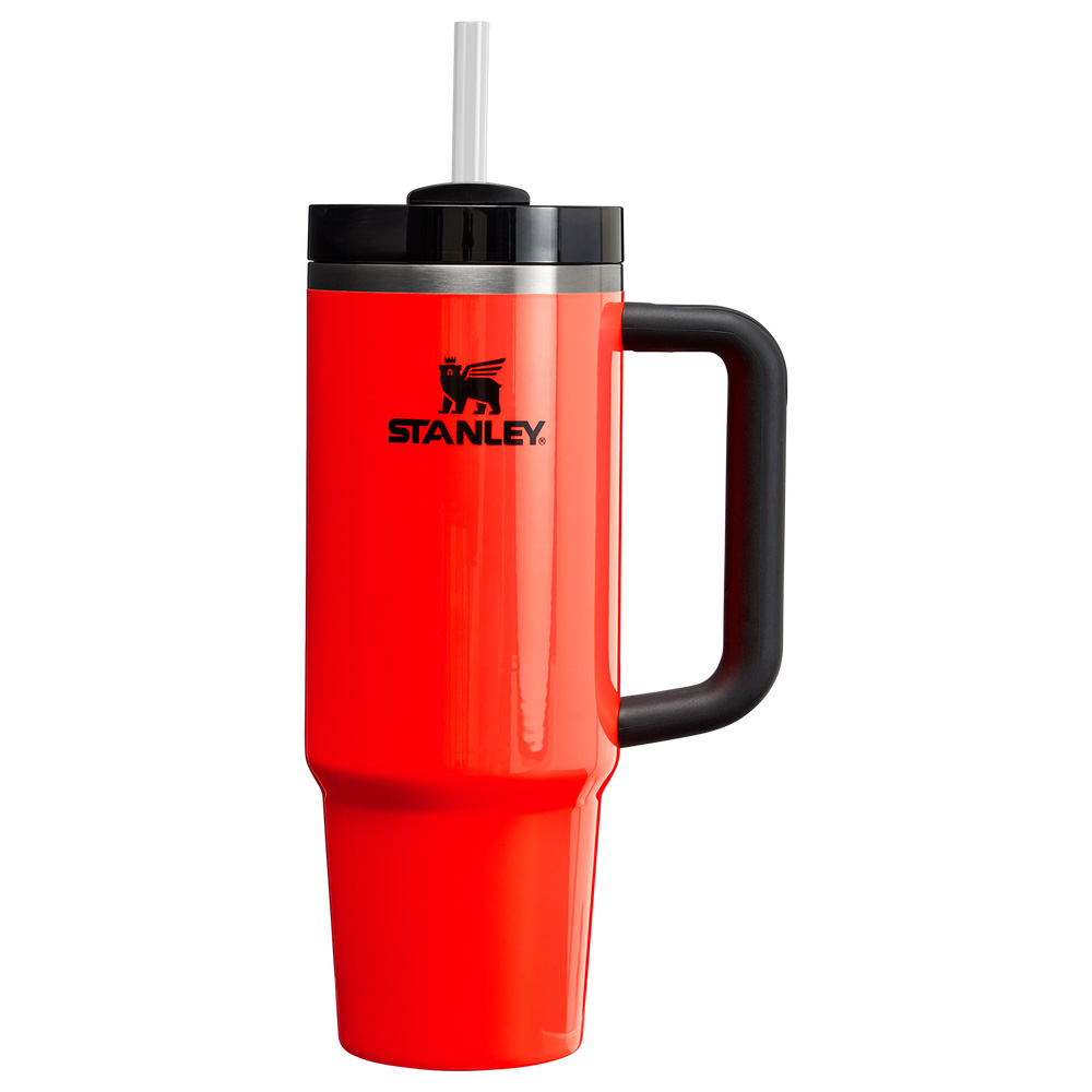 Stanley THE NEON QUENCHER H2.0 FLOWSTATE™ TUMBLER | 30 OZ Neon Orange | 14608-UNCW