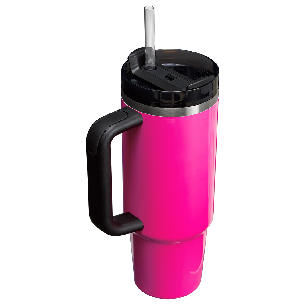 Stanley THE NEON QUENCHER H2.0 FLOWSTATE™ TUMBLER | 30 OZ Electric Pink | 52810-QGOJ