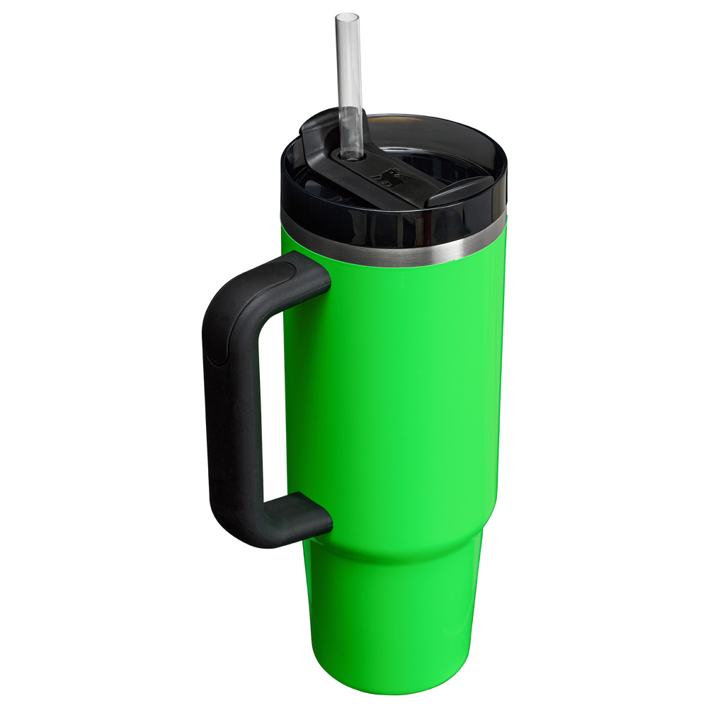 Stanley THE NEON QUENCHER H2.0 FLOWSTATE™ TUMBLER | 30 OZ Neon Green | 71453-SQTA