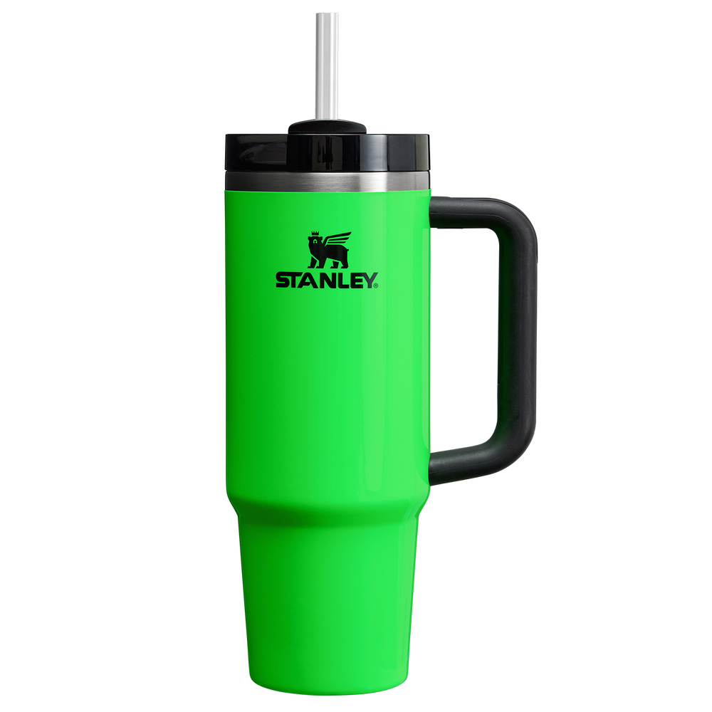 Stanley THE NEON QUENCHER H2.0 FLOWSTATE™ TUMBLER | 30 OZ Neon Green | 71453-SQTA