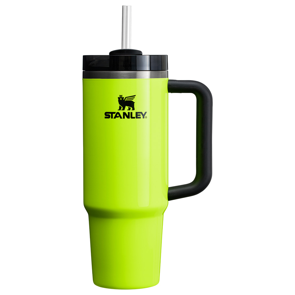 Stanley THE NEON QUENCHER H2.0 FLOWSTATE™ TUMBLER | 30 OZ Neon Yellow | 30826-ZLWO