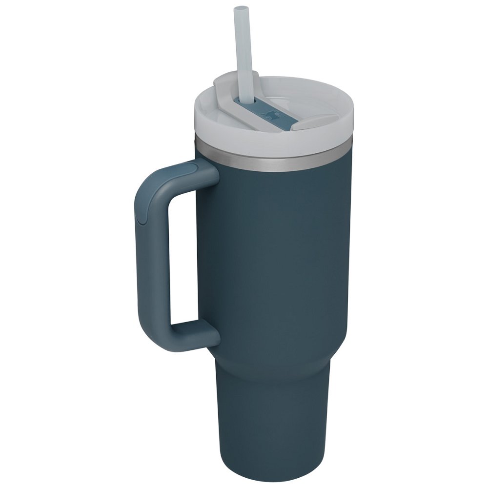 Stanley THE QUENCHER H2.0 FLOWSTATE™ TUMBLER (SOFT MATTE) | 40 OZ Stormy Sea | 78930-IEDW