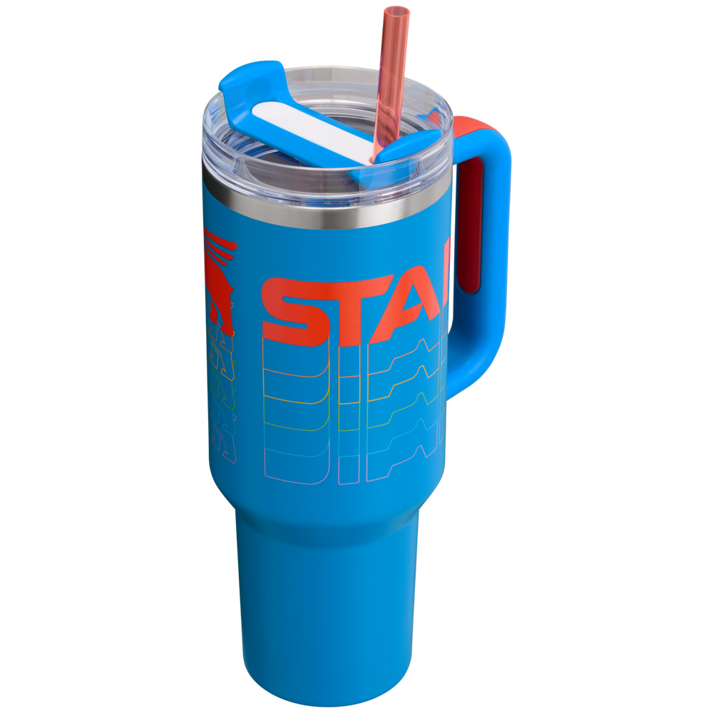 Stanley THE REVERB QUENCHER H2.0 FLOWSTATE™ TUMBLER | 40 OZ Azure Reverb | 90523-HQNK