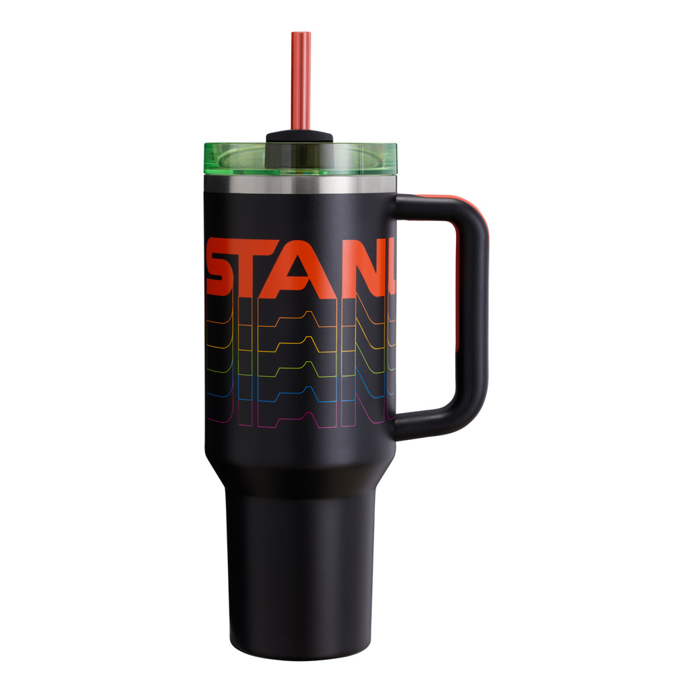 Stanley THE REVERB QUENCHER H2.0 FLOWSTATE™ TUMBLER | 40 OZ Black Reverb | 64857-GPFC