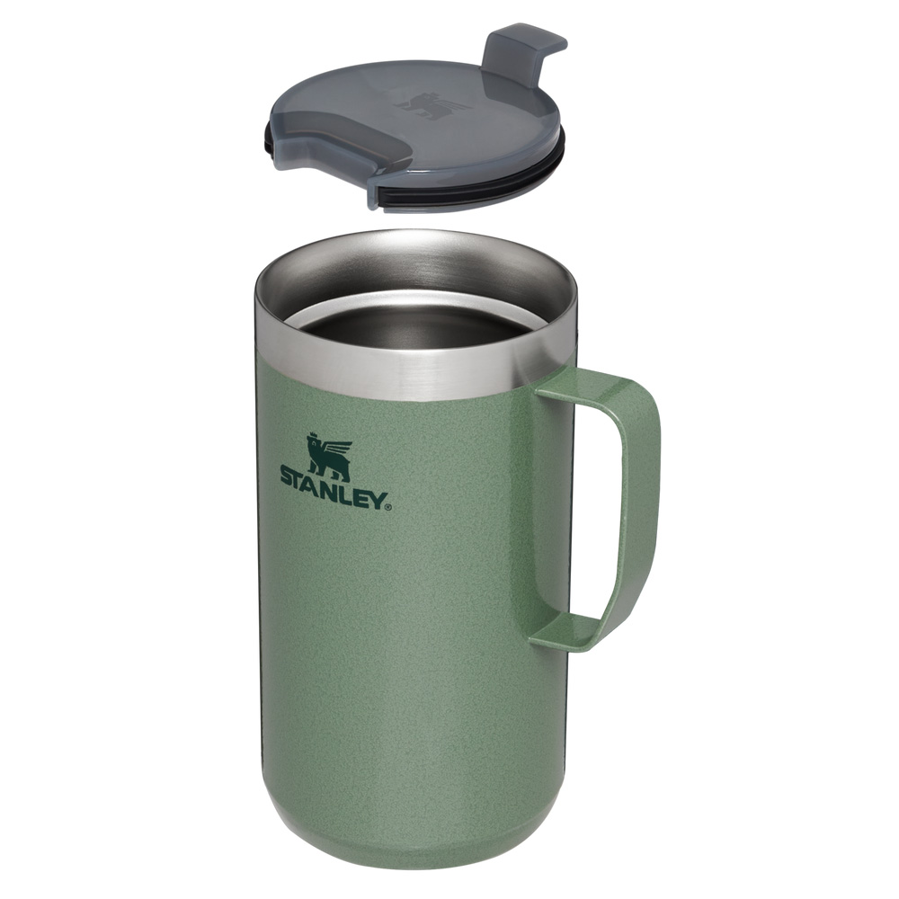 Stanley THE STAY-HOT CAMP MUG | 24 OZ Hammertone Green | 23985-WDSK