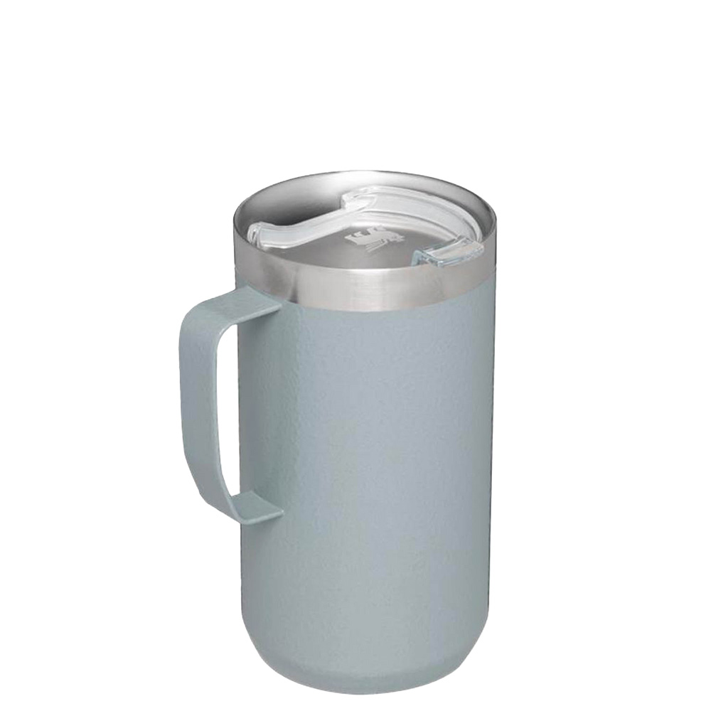 Stanley THE STAY-HOT CAMP MUG | 24 OZ Hammertone Silver | 02385-ZUCW