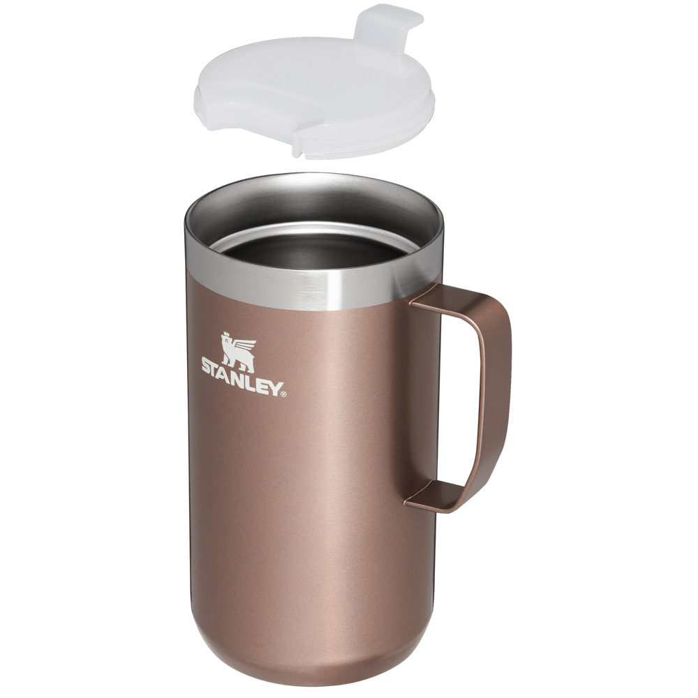 Stanley THE STAY-HOT CAMP MUG | 24 OZ Rose Quartz Glow | 36025-PBDL