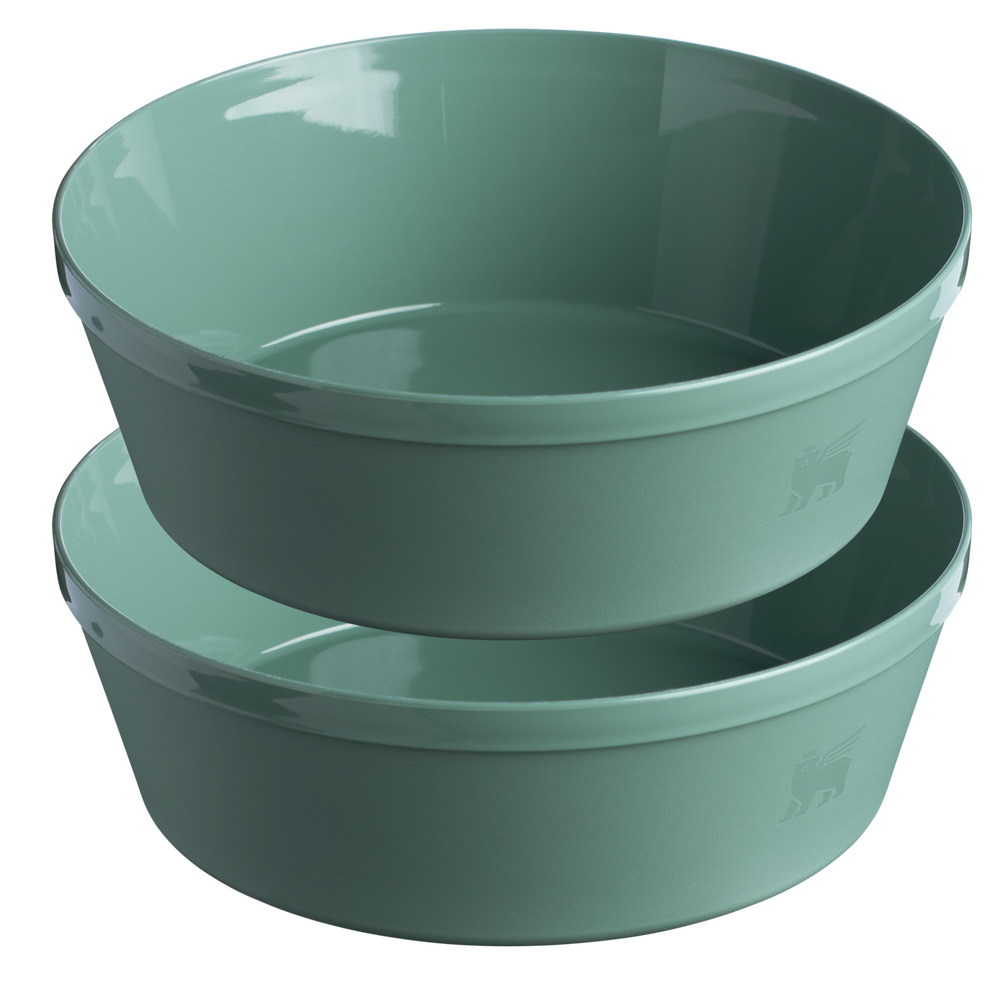 Stanley THE WILDFARE CORE STACKING BOWL 2-PACK | 16 OZ Shale | 82965-AVMK