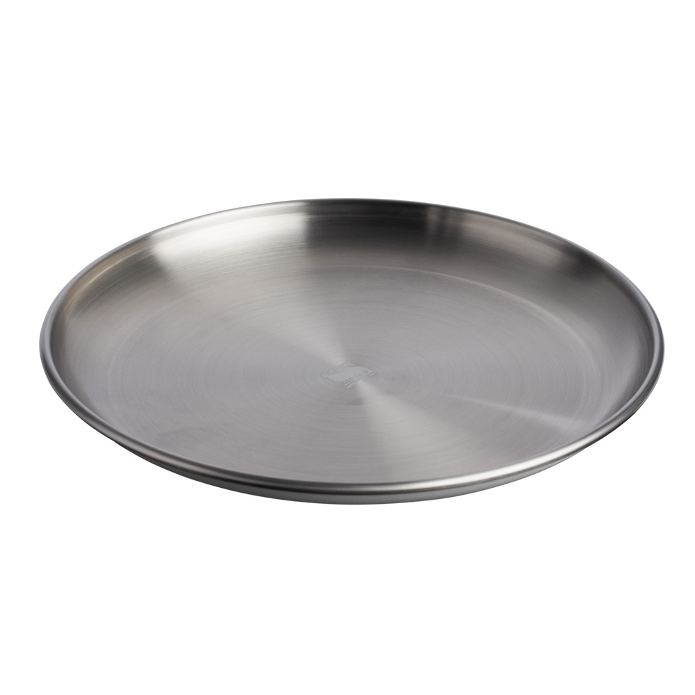 Stanley THE WILDFARE PRO STAINLESS STEEL PLATE | 8 IN Pale Pebble | 80637-GWDQ