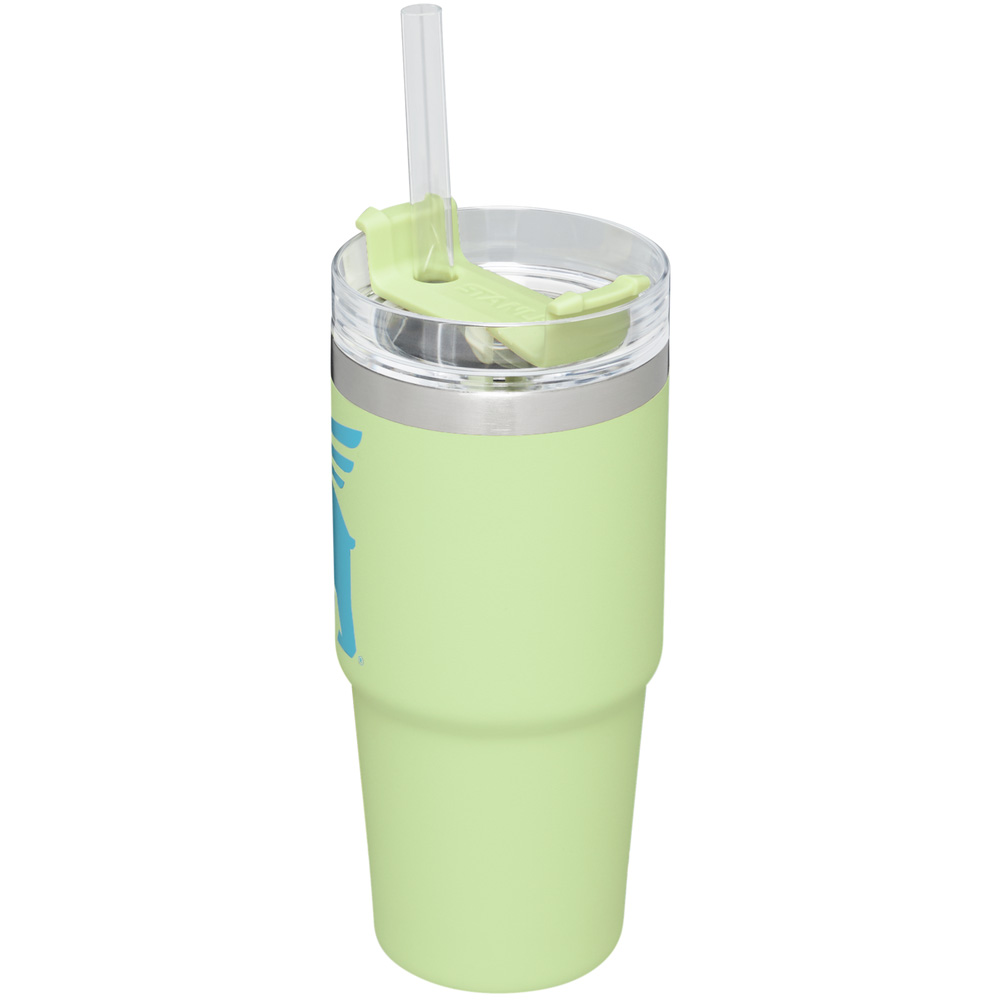 Stanley THE WILD IMAGINATION QUENCHER TRAVEL TUMBLER | 14 OZ Citron Cub | 01245-LFDY