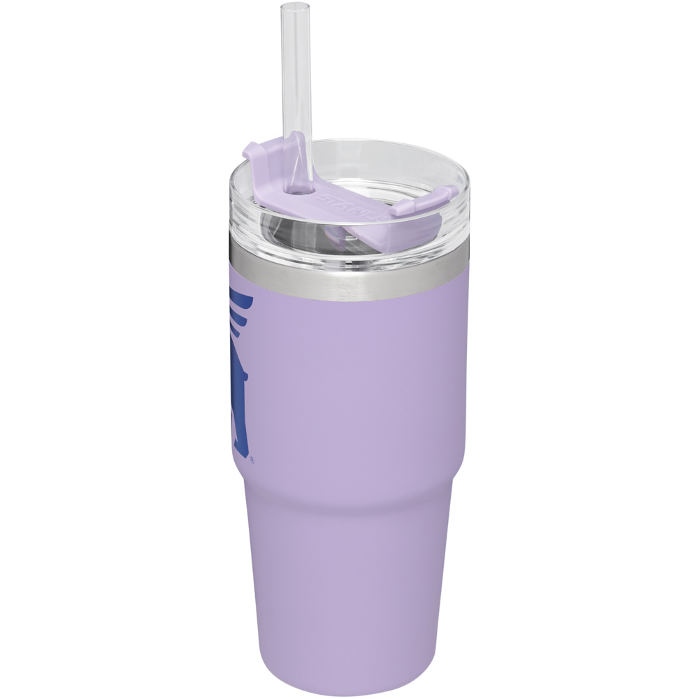 Stanley THE WILD IMAGINATION QUENCHER TRAVEL TUMBLER | 14 OZ Lavender Cub | 69420-QJCU