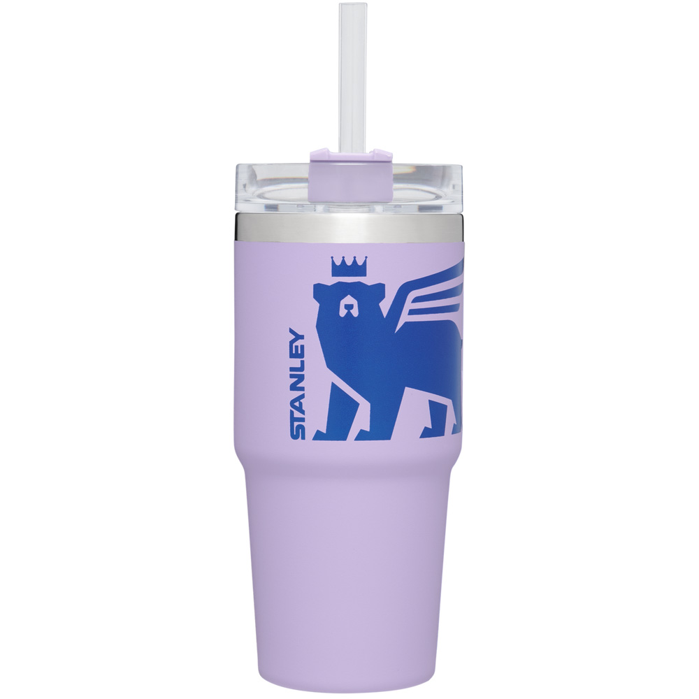 Stanley THE WILD IMAGINATION QUENCHER TRAVEL TUMBLER | 14 OZ Lavender Cub | 69420-QJCU