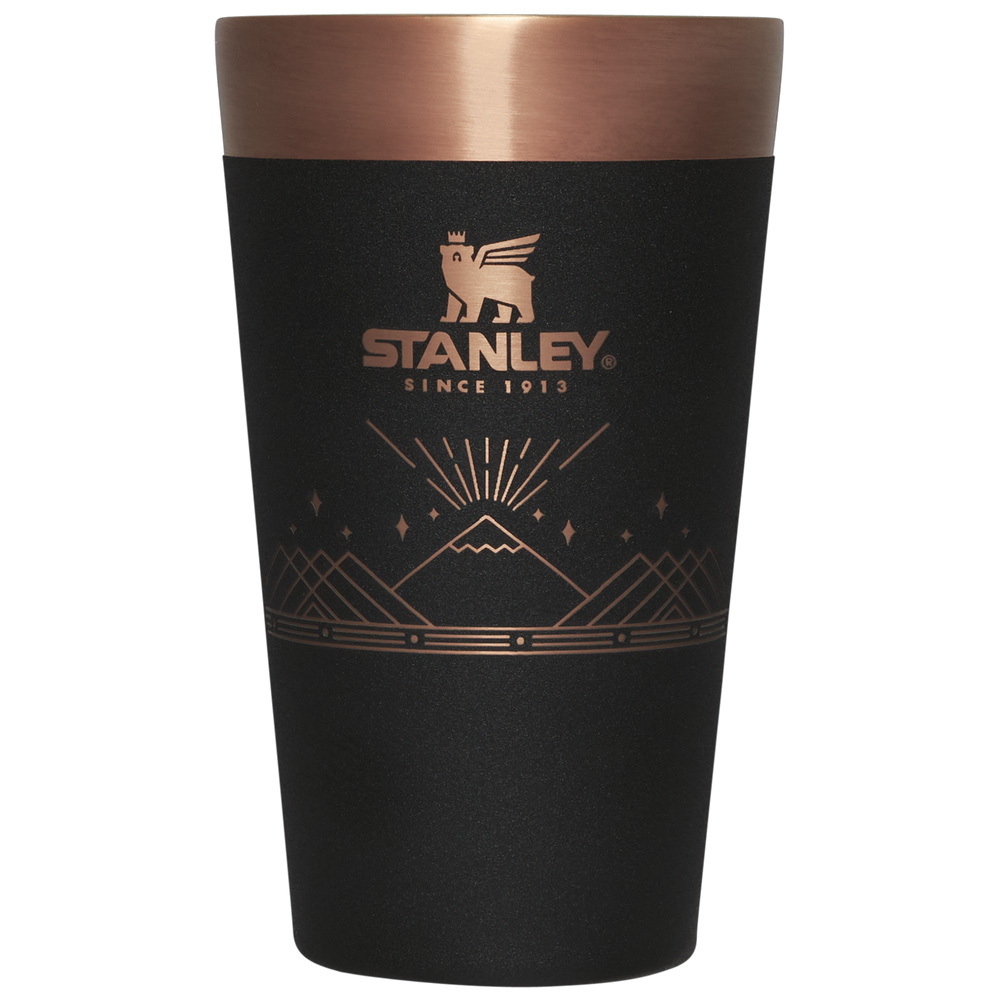 Stanley WINTERSCAPE STACKING BEER PINT | 16 OZ Foundry Black Winterscape | 60529-WKTA