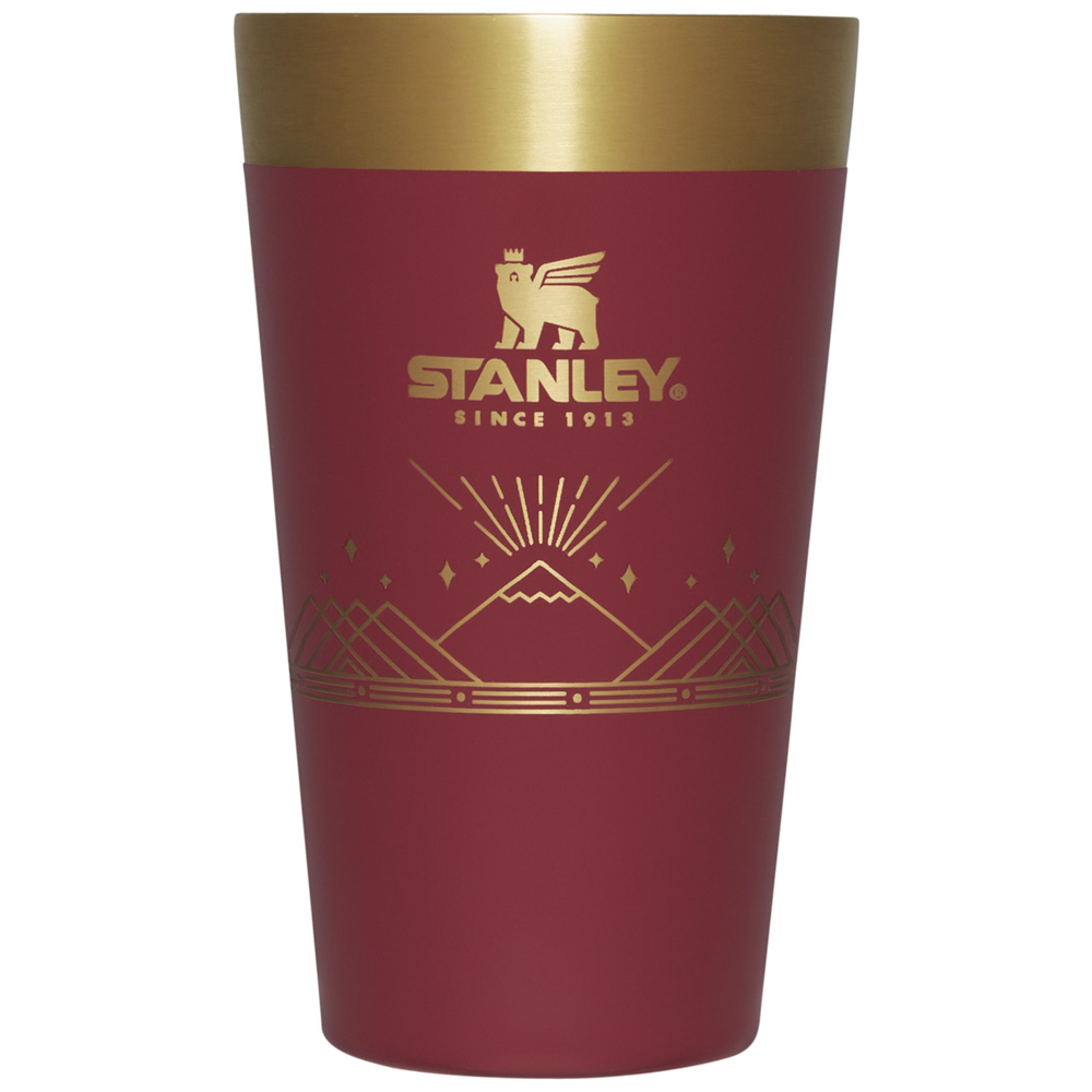 Stanley WINTERSCAPE STACKING BEER PINT | 16 OZ Pale Stone Winterscape | 08649-EKRH